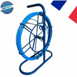 MILNOV Aiguille En Acier/nylon Ø 4 Mm L 30 M Sur Petit Dévidoir Sans Roulettes
