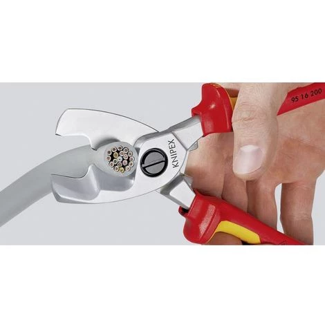 Coupe-câble VDE 200 Mm KNIPEX 95 16 200 – Image 3