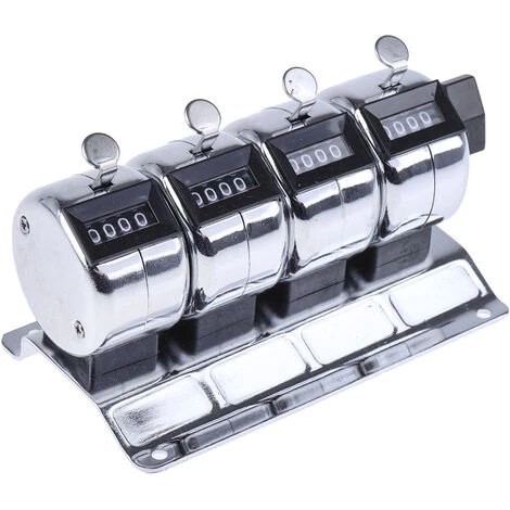 Compteur RS PRO Mécanique 4 Digits ( Prix Pour 1 )