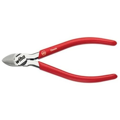 PINCE COUPANTE DIAGONALE DE MECANICIEN DE PRECISION CLASSIC AVEC RESSORT - 125mm - WIHA - Z44301 WH36189 RI3124