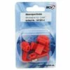 ADNAUTO 4 Raccords Rapides Auto Denudants 0.50-1.50mm2 Rouges
