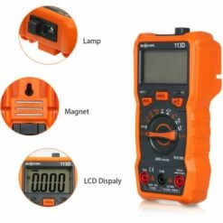 Richmeters Rm113D Multimetre Numerique Ncv