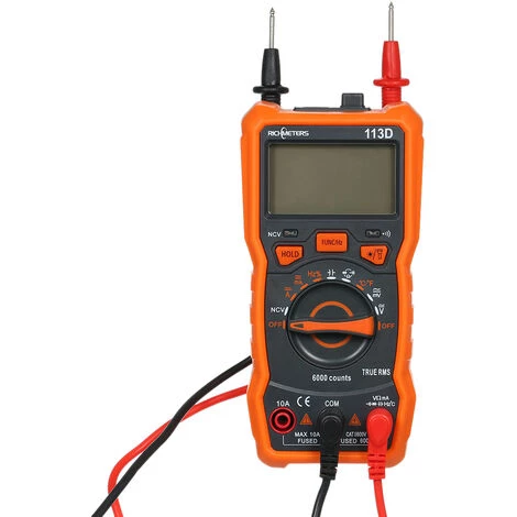 Richmeters Rm113D Multimetre Numerique Ncv – Image 4
