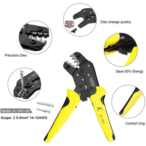 Paron Professional Outils De Sertissage De Panneaux Solaires Mc4 2.5-6Mm2 14-10Awg – Image 4