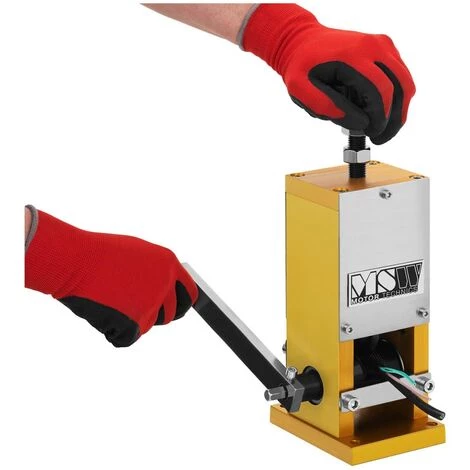MSW Machine À Dénuder Manuelle Dénudeur D'Isolants Et Câbles À Levier 1 5-25 Mm - Noir, Blanc – Image 4
