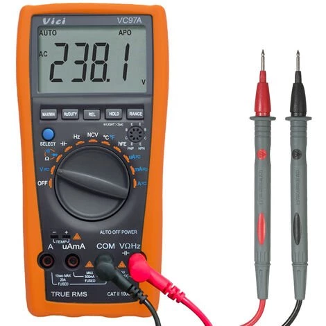 Multimetre, Gamme Automatique, Avec Detecteur De Temperature, Vici