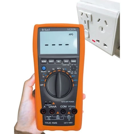 Multimetre, Gamme Automatique, Avec Detecteur De Temperature, Vici – Image 4