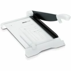 IDEAL® IDEAL Machine De Coupe - Performance De Coupe 15 Feuilles - Longueur Coupe 430 Mm, Sans Piétement - Gris Perlé