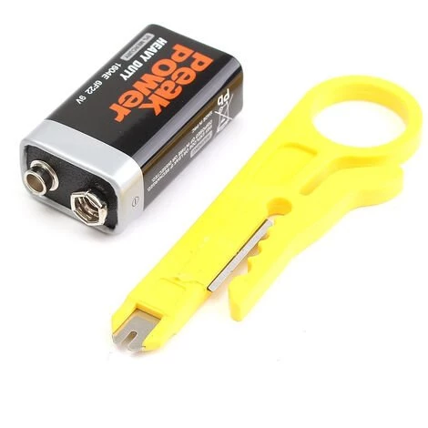 ASUPERMALL Kit De Reseau Local Ethernet, Sertisseur De Cable, Denudeur De Fil A Sertir, Testeur De Cable Rj45 – Image 5