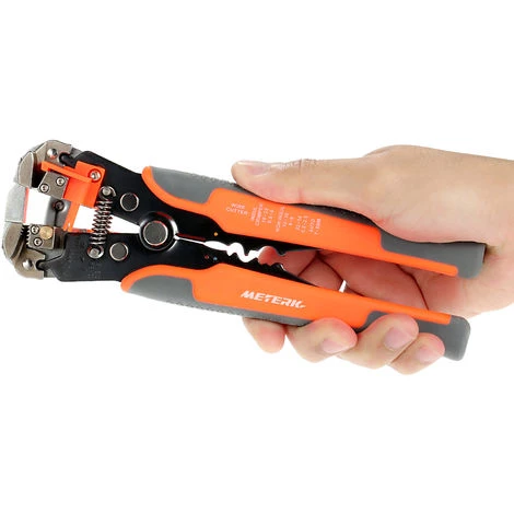 ASUPERMALL Outil De Sertissage De Coupe-Strip-Teaseuse, Ajustable Automatique, Rouge – Image 2