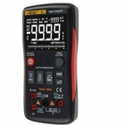 ANENG Multimetre Numerique Multifonctionnel, Mesure De Grande Precision, 9999 Mesures, Rouge