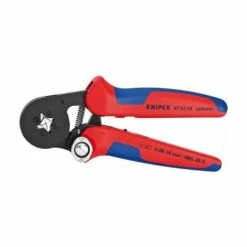 Knipex 97 53 04 SB - Pince à Sertir Auto-ajustable Pour Embouts De Câble Avec Accès Latéral