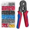 MONZANA Pince à Sertir 1200 Cosses électriques Sertissage Embouts Câbles Outil Bricolage Crimper Pince Pour Terminaux