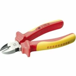 TOOLCRAFT TO-6751677 VDE Pince Coupante Diagonale Avec Facette 160 Mm
