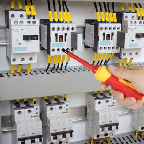 ASUPERMALL 7 En 1 1000V Changeable Isole Avec Phillips Ensemble Tournevis Magnetiques Et Outils De Reparation Slotted Bits Electricien Kit – Image 5