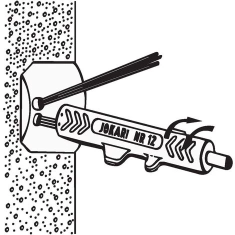 AUGUSTA HECKENROSE Outil à Dégainer Nr. 12 Longueur Totale 124 Mm Zone De Travail D. 8,0 - 13,0 Mm – Image 3