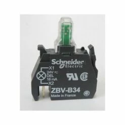 Harmony Bloc Lumineux Ø22 LED Verte Intégrée 24V SCHNEIDER ELECTRIC ZBVB34