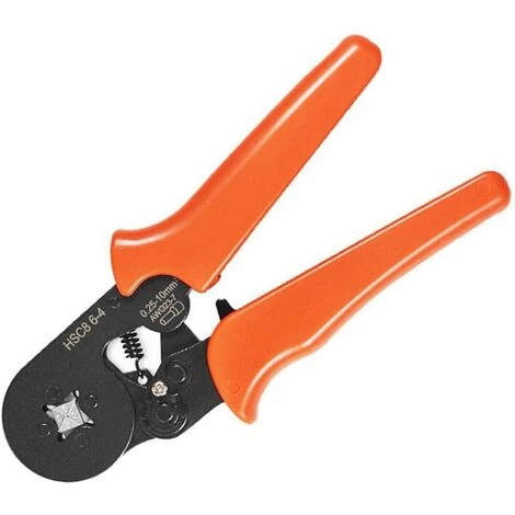 LITZEE Ferrule Crimping Tool,Dechengbao Crimper Plier Adjustable Crimping Tools Used For 0.25-10mm2 (AWG 23-7) Cable End-Sleeves,Wire Ferrule Crimper