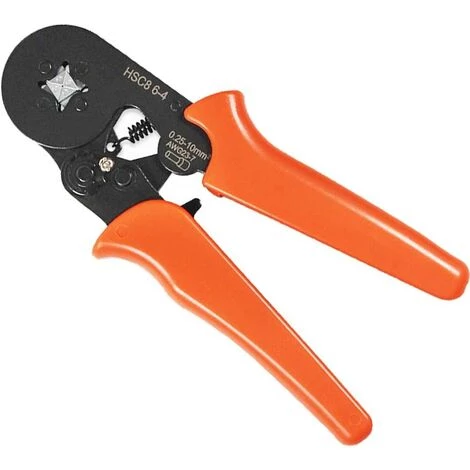 LITZEE Ferrule Crimping Tool,Dechengbao Crimper Plier Adjustable Crimping Tools Used For 0.25-10mm2 (AWG 23-7) Cable End-Sleeves,Wire Ferrule Crimper – Image 5
