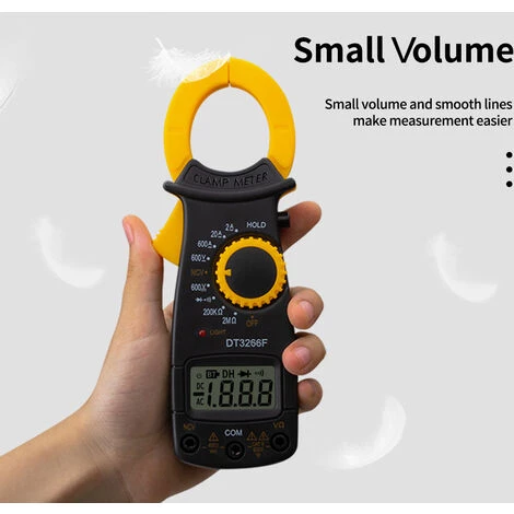 Pince Amperemetrique Numerique ANENG DT3266F, Tension Et Amperemetre, Resistance Et Pince Amperemetrique, Expediee Sans Batterie – Image 2