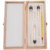 DEVENIRRICHE Compteur D'alcool 3 Pièces Avec Thermomètre Compteur D'alcool Teneur En Alcool 0-40, 40-70, 70-100 Vol% Hydromètre Pour Spiritueux Distillats Whisky Brandy Vodka