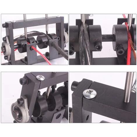ASUPERMALL Manuel Perceuse Electrique A Double Usage Machine A Denuder Dechets De Cables Peeling Machines Decapant Pour 1-30Mm, Coupe Simple – Image 4