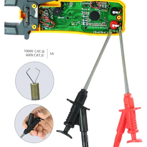 Kit Combine De Sonde De Test Multimetre Meterk 21 En 1 Cordon De Test MK30 – Image 3