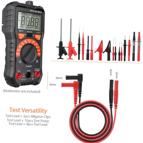 Kit Combine De Sonde De Test Multimetre Meterk 21 En 1 Cordon De Test MK30 – Image 4