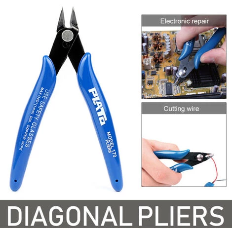 HAPPYSHOPPING Pince Coupante Electrique Pince Coupante De Fil De Bijoux Pince Coupante Laterale Outil – Image 2