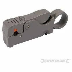 SILVERLINE Dénudeur De Câbles Coaxiaux, 100 Mm, 100 Mm