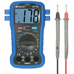 HOLDPEAK Compteur De Capaciteet D'inductance Numerique LCD Testeur LCR Haute Precision HP-19L Livresans Piles