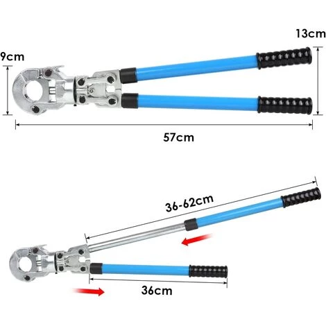 FEMOR Pince à Sertir Multicouche TH Pince à Sertir 360° Pour Tube Contour Avec Mors Multicouche 16mm-20mm-26mm-32mm Pour Tube PEX Tube Composite Ajustable (TH) – Image 5