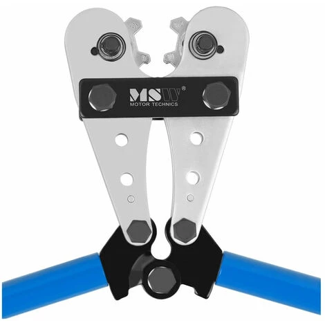 HELLOSHOP26 Pince à Sertir Cosse Acier Trempé Manuelle 6 à 120 Mm² Sertissage Hagonal – Image 3