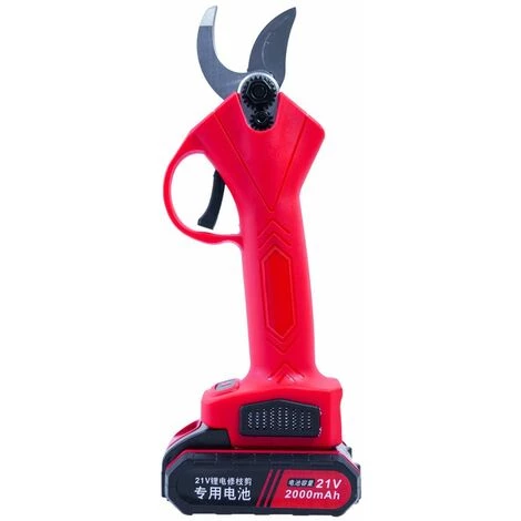 COOFIX 21V Sécateur électrique Ciseaux D'élagage électrique Pour Couper 6-8heures De Travail Ménage Jardin