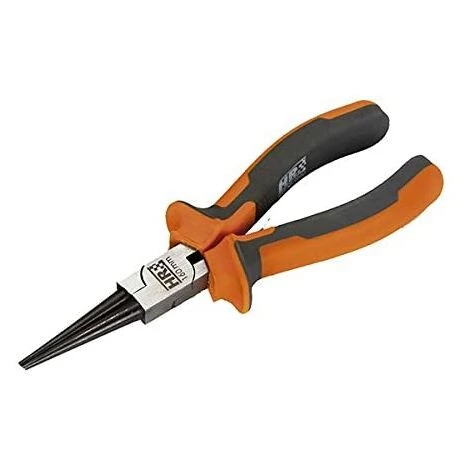 ALYCO-TOOLS Alyco 170590 ? Pinces Pointes Rondes HR High Resistance DIN 5745 CR-V 160 mm Avec Poignées Bi-matière