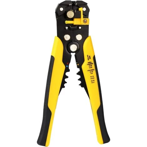 LangRay Pince à Dénuder Automatique Et Pince Coupante Coupe-fil Pour Diamètre De Câble Pince à Sertir Pince à Dénuder De Fil Sertissage Sertissage Sertissage Multifonctionnel 0.2-6mm2