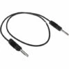 Cordon De Test à Pointe De Touche 4mm RS PRO, Noir, 2.5A, 50V C.a., Long. 500mm ( Prix Pour 1 )