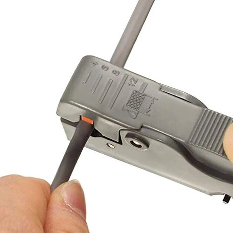 LangRay 1 Pc Dénudeur De Câbles Coaxiaux Couteau à Dénuder Serre-Câble Décapant – Image 4