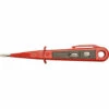 WIHA Tournevis Detecteur De Phase Rouge 125-250V, VDE/GS, Lame 3mm Longueur Totale 150 Mm