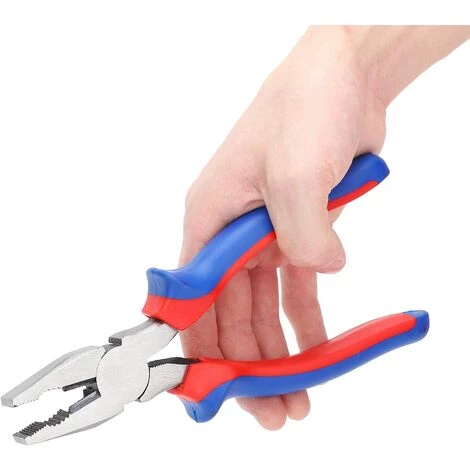 BETTERLIFE Pince Coupante, Boulons 8 Pouces Cutter Pince De Juge De Lignes Pince De Coupe De Fil Outil à Main Poignée Antidérapante # 45 Acier – Image 4