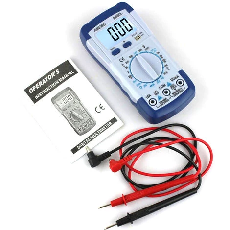 ANENG A830L Portable Digital Multimeter Multimeter Lcd Multimetre Lcd Testeur De Courant Multimetre Numerique, Bleu – Image 3