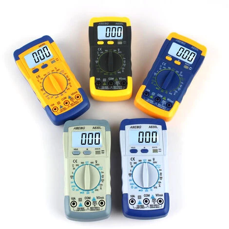 ANENG A830L Portable Digital Multimeter Multimeter Lcd Multimetre Lcd Testeur De Courant Multimetre Numerique, Bleu – Image 5