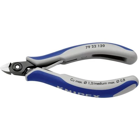 Knipex 79 22 120 Pour Lélectronique Et La Mécanique De Précision Pince Coupante Diagonale Sans Facette 120 Mm – Image 3