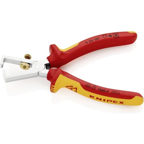 Knipex Knipex-Werk 11 06 160 Pince à Dénuder 10 Mm² (max) 7 AWG (max) 5 Mm (max)