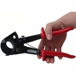 AIDUCHO Coupe-câble à Cliquet Pour Couper Jusqu'à 240 Mm² Pour Couper Les Câbles En Cuivre Et En Aluminium