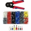 Pince A Sertir Avec 1250 Connecteurs à Sertir 0.25mm² à 10mm² Pour Bornes De Outil De Sertissage De Pince électricien, Outils, Bornes électriques GrooFoo