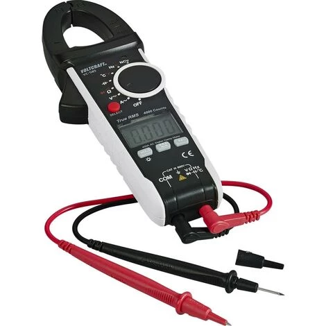 Pince Ampèremétrique VOLTCRAFT VC585 VC585 Numérique étalonné: Dusine (sans Certificat) CAT III 600 V Affichage (nombre – Image 3