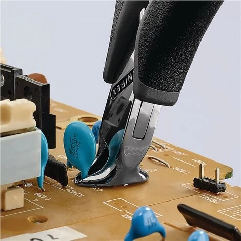 KNIPEX-WERK C. GUSTAV PUTSCH Coup. Frontale Pour L´electronique Longueur 120 Mm Forme 3 Fac. Oui, Petit For. 64 32 120 ESD – Image 3