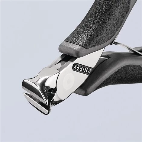 KNIPEX-WERK C. GUSTAV PUTSCH Coup. Frontale Pour L´electronique Longueur 120 Mm Forme 3 Fac. Oui, Petit For. 64 32 120 ESD – Image 4