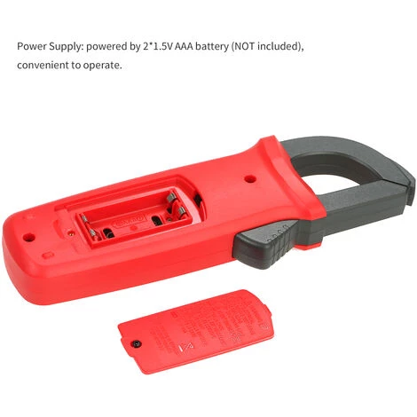 SUPERSELLER Multimètre, Ohmmètre Et Ampèremètre Pince Ampèremétrique UNI-T UT202A + Pince Ampèremétrique Numérique 6000 Comptes Plage Automatique Mesure NCV Mesurable Courant Alternatif/tension Alternative/continue/résistance/test De Continuité/test De Diode/capacité – Image 4